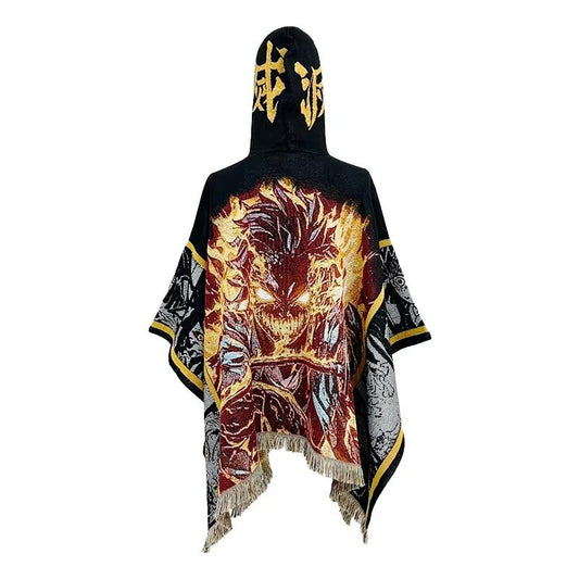 Flaming Tanjiro Kyoponcho