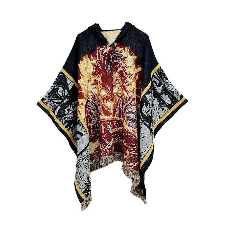 Flaming Tanjiro Kyoponcho